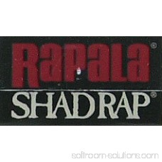 Rapala Shad Rap Lure Size 05, 2 Length, 4'-9' Depth, 2 No 8 Treble Hooks, Hot Steel Per 1 000901013